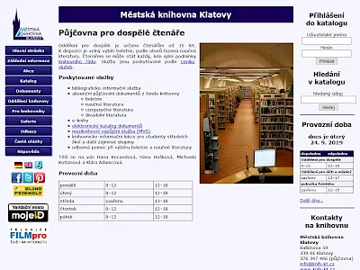image Městská knihovna Klatovy