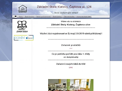 image Základní školy Klatovy - Čapkova